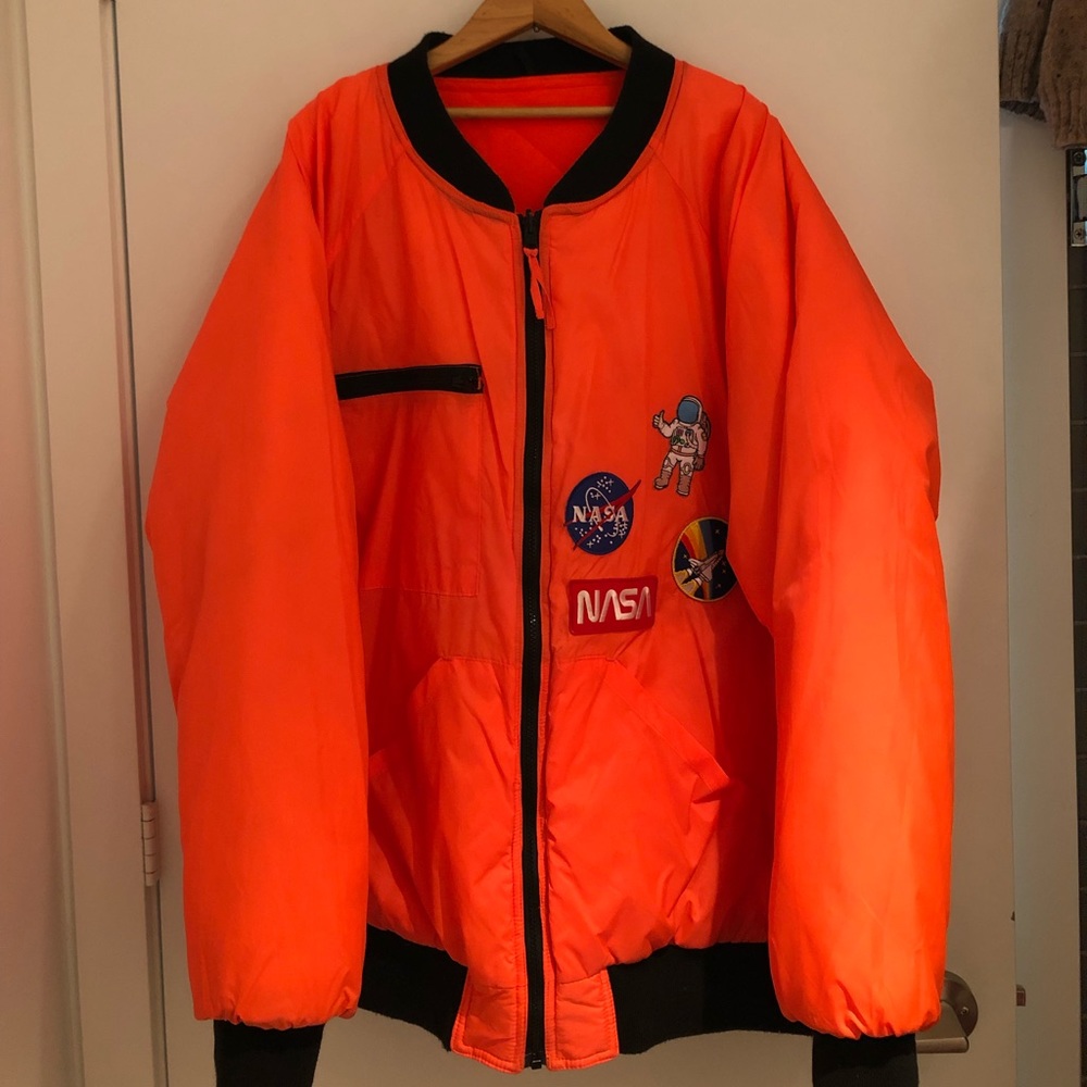 NASA Orange Puffer Jacket 2/$40 FINAL WEEK FOR THIS ITEM